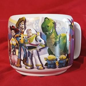 Disney/Pixar Toy Story Buzz-Woody-Jesse Coffee Mug. Collectibles. Excellent Cond
